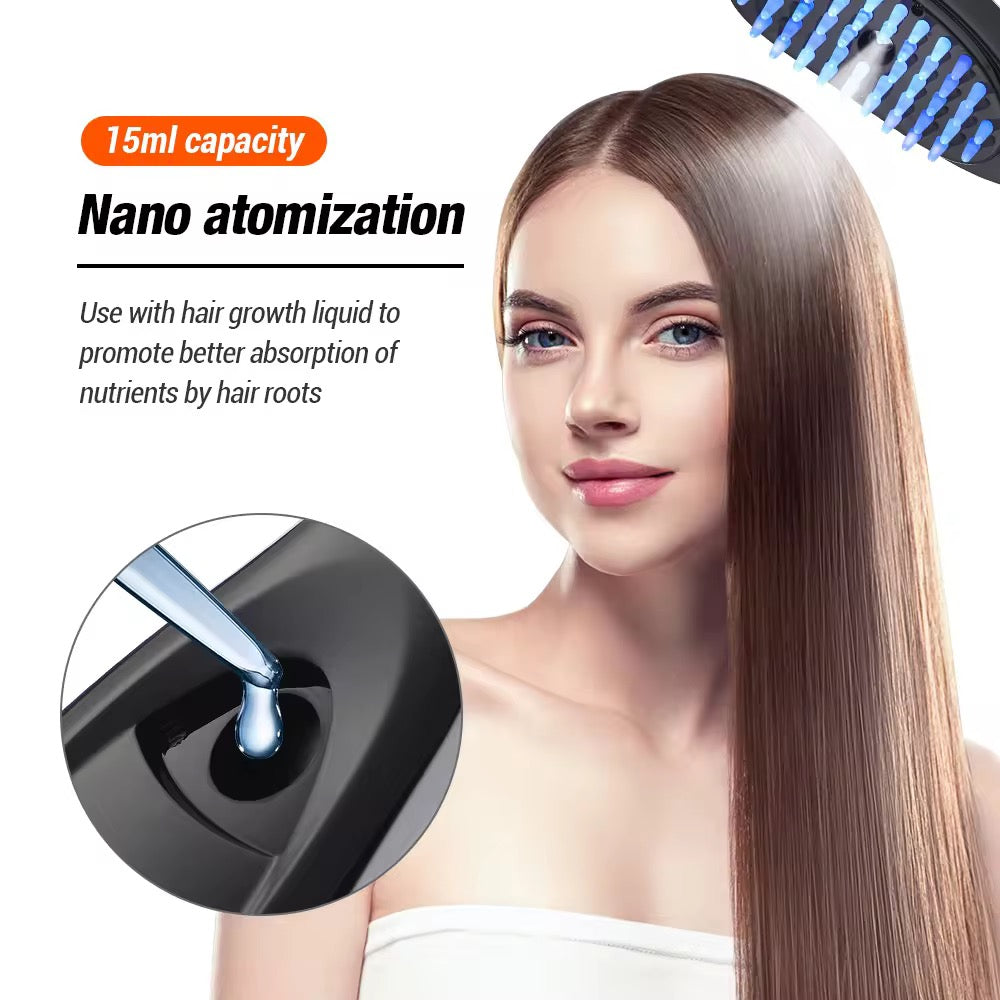 3-in-1 Laser Hair Growth Comb | Phototherapy Scalp Massager & Anti-Hair Loss Treatment