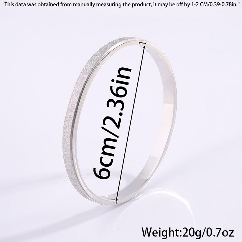 Fade-Resistant Titanium Steel Bracelet with Starry Alluvial Gold Plating – Elegant & Long-Lasting