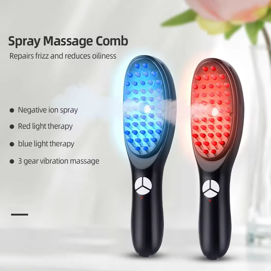 3-in-1 Laser Hair Growth Comb | Phototherapy Scalp Massager & Anti-Hair Loss Treatment