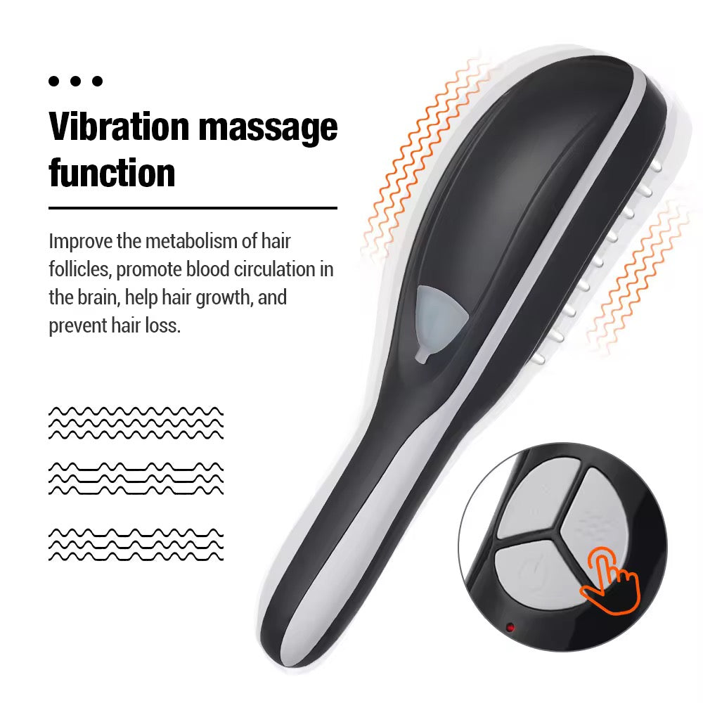 3-in-1 Laser Hair Growth Comb | Phototherapy Scalp Massager & Anti-Hair Loss Treatment