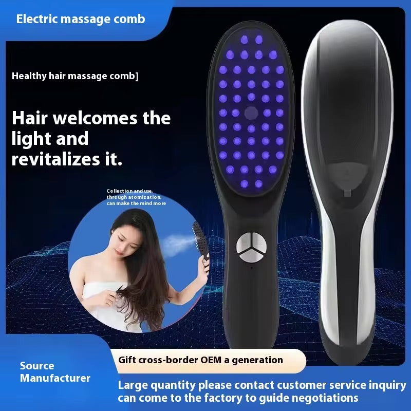 3-in-1 Laser Hair Growth Comb | Phototherapy Scalp Massager & Anti-Hair Loss Treatment