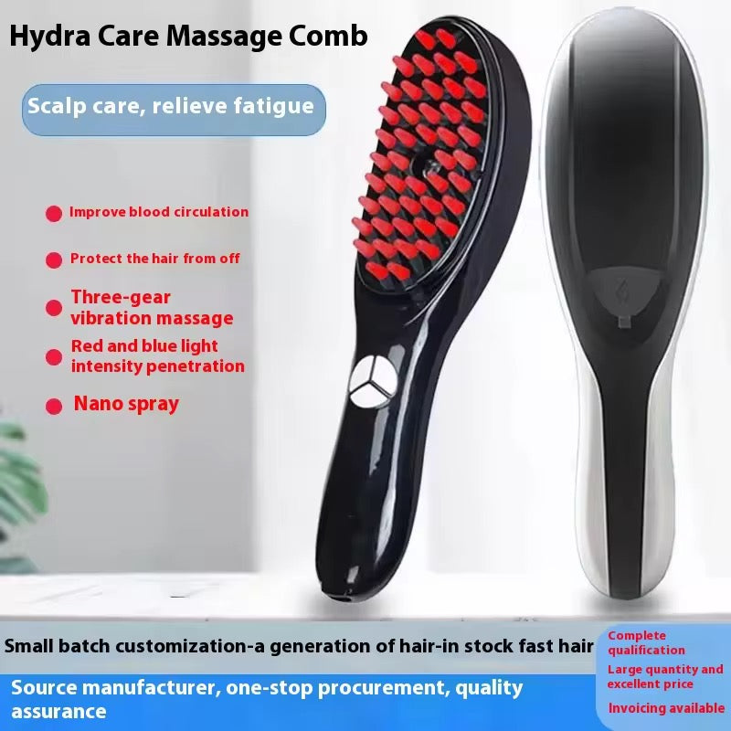 3-in-1 Laser Hair Growth Comb | Phototherapy Scalp Massager & Anti-Hair Loss Treatment