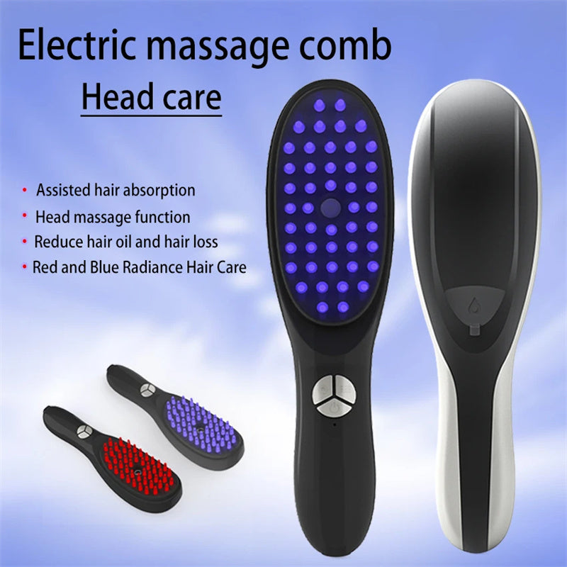 3-in-1 Laser Hair Growth Comb | Phototherapy Scalp Massager & Anti-Hair Loss Treatment